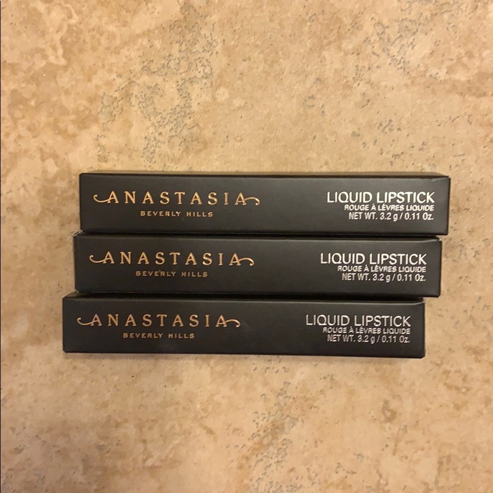 NWT ANASTASIA BUNDLE OF 3 LIPSTICK - Picture 1 of 1